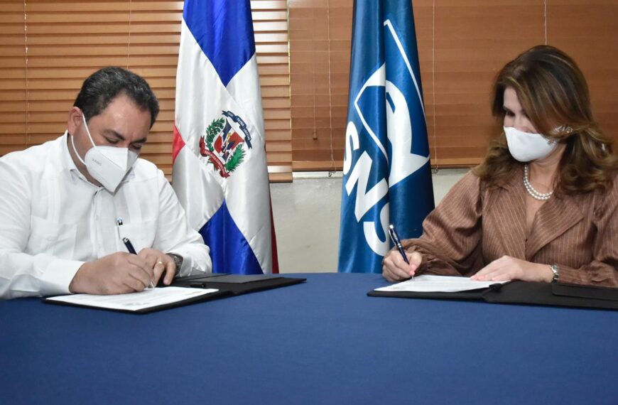 SNS y NUVI firman convenio para contribuir al medioambiente