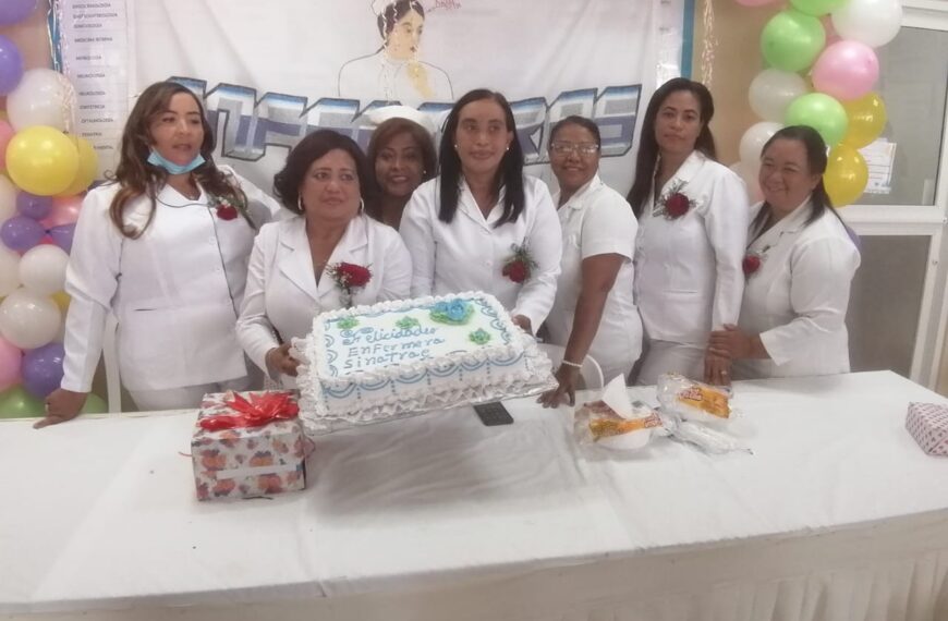 Enfermeras del hospital Dr. Yapor Heded Celebran Su Dia.